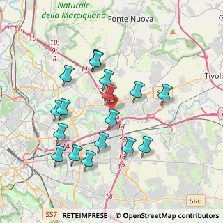 Mappa Grande Raccordo Anulare, 00131 Roma RM, Italia (3.86176)
