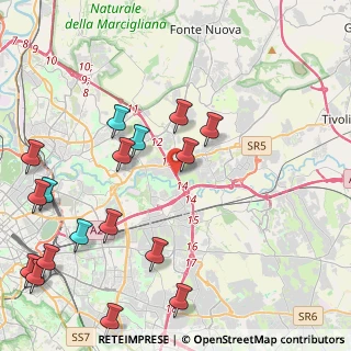 Mappa Grande Raccordo Anulare, 00131 Roma RM, Italia (5.66294)