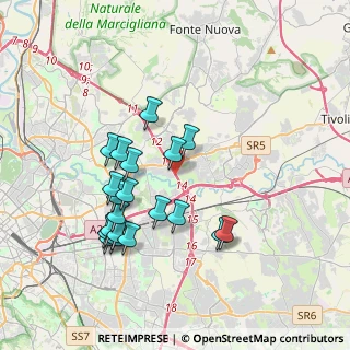 Mappa Grande Raccordo Anulare, 00131 Roma RM, Italia (3.801)