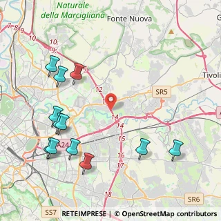 Mappa Grande Raccordo Anulare, 00131 Roma RM, Italia (5.36583)