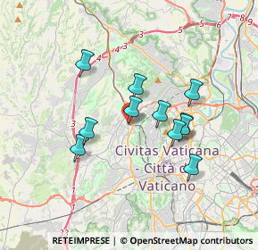 Mappa Via Cairo Montenotte, 00168 Roma RM, Italia (3.09636)