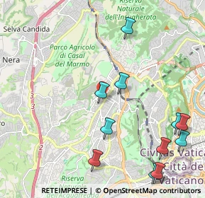 Mappa Via Ferrante Ruiz, 00168 Roma RM, Italia (2.71636)