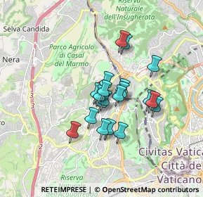 Mappa Via Ferrante Ruiz, 00168 Roma RM, Italia (1.278)