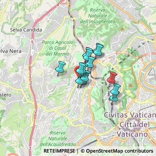 Mappa Via Ferrante Ruiz, 00168 Roma RM, Italia (1.09267)