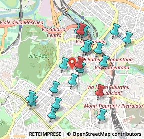 Mappa Via Lucrino, 00100 Roma RM, Italia (0.9925)