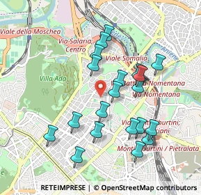 Mappa Via Lucrino, 00100 Roma RM, Italia (0.9485)