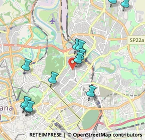 Mappa Via Lucrino, 00100 Roma RM, Italia (2.47692)