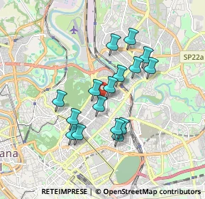 Mappa Via Lucrino, 00100 Roma RM, Italia (1.56813)