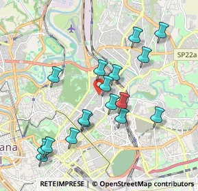 Mappa Via Lucrino, 00100 Roma RM, Italia (2.02118)