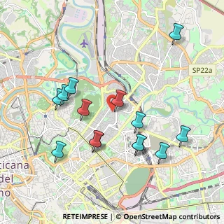 Mappa Via Lucrino, 00199 Roma RM, Italia (2.10214)