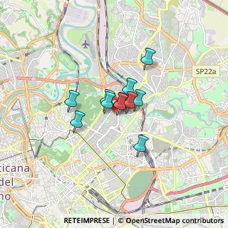 Mappa Via Lucrino, 00199 Roma RM, Italia (0.97909)