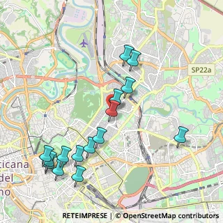 Mappa Via Lucrino, 00100 Roma RM, Italia (2.38267)