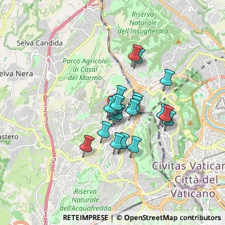 Mappa Via Vincenzo Tomassini, 00168 Roma RM, Italia (1.304)