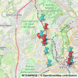 Mappa Via Vincenzo Tomassini, 00168 Roma RM, Italia (2.56846)