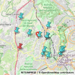 Mappa Via Vincenzo Tomassini, 00168 Roma RM, Italia (2.24643)