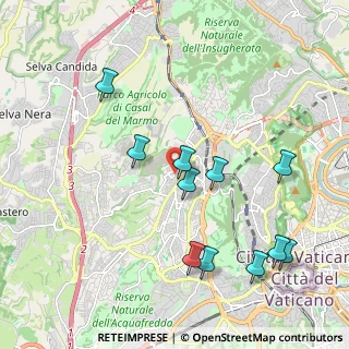 Mappa Via Vincenzo Tomassini, 00168 Roma RM, Italia (2.25636)