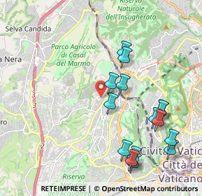 Mappa Via Vincenzo Tomassini, 00168 Roma RM, Italia (2.29267)