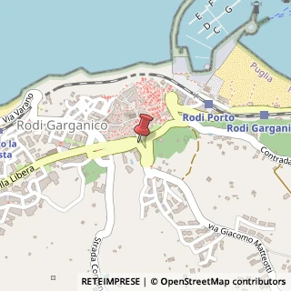 Mappa Via Carmine Grossi, 4, 71012 Rodi FG, Italia, 71012 Rodi Garganico, Foggia (Puglia)