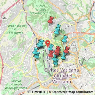 Mappa Via Piccio Pier Ruggero, 00136 Roma RM, Italia (1.4235)