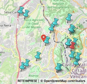 Mappa Via Ellero Lorenzo, 00168 Roma RM, Italia (2.6465)