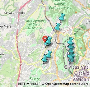 Mappa Via Ellero Lorenzo, 00168 Roma RM, Italia (1.84714)