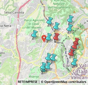 Mappa Via Ellero Lorenzo, 00168 Roma RM, Italia (2.23412)