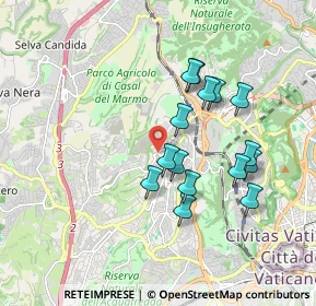 Mappa Via Ellero Lorenzo, 00168 Roma RM, Italia (1.70267)