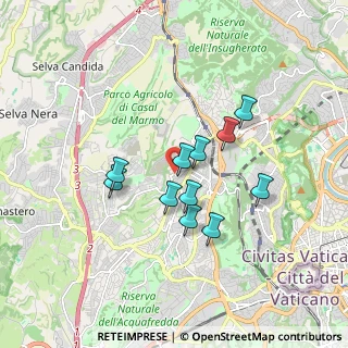 Mappa Via Ellero Lorenzo, 00168 Roma RM, Italia (1.45182)