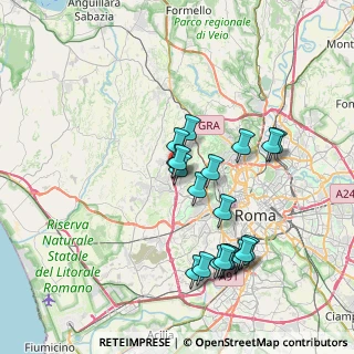 Mappa Via Monte del Marmo, 00168 Roma RM, Italia (7.475)