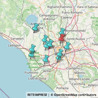 Mappa Via Monte del Marmo, 00168 Roma RM, Italia (10.70385)