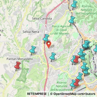 Mappa Via Monte del Marmo, 00168 Roma RM, Italia (3.3335)