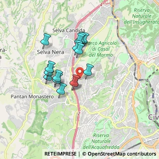 Mappa Via Monte del Marmo, 00168 Roma RM, Italia (1.51733)