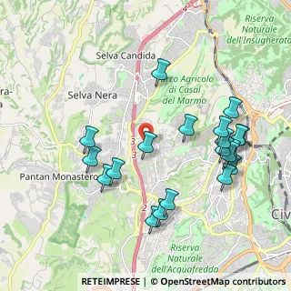 Mappa Via Monte del Marmo, 00168 Roma RM, Italia (2.245)
