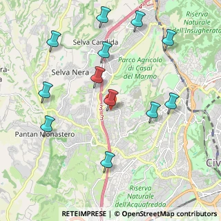 Mappa Via Monte del Marmo, 00168 Roma RM, Italia (2.4375)