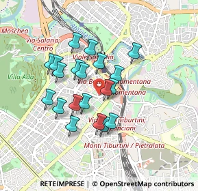 Mappa Via Cirene, 00199 Roma RM, Italia (0.757)