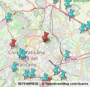 Mappa Via Mafalda di Savoia, 00197 Roma RM, Italia (6.2945)
