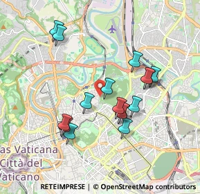 Mappa Via Mafalda di Savoia, 00197 Roma RM, Italia (1.78688)