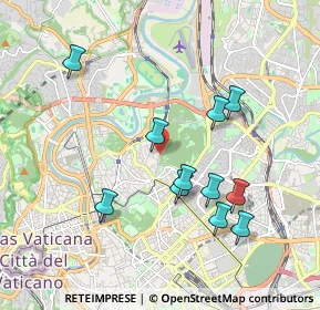 Mappa Via di San Filippo Martire, 00197 Roma RM, Italia (1.94727)