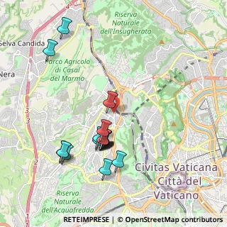 Mappa Via Cogoleto, 00168 Roma RM, Italia (2.07706)