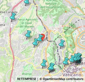 Mappa Via Simone Mosca, 00168 Roma RM, Italia (3.08789)