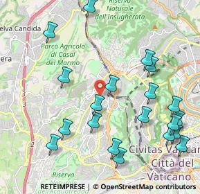 Mappa Via Simone Mosca, 00168 Roma RM, Italia (2.555)