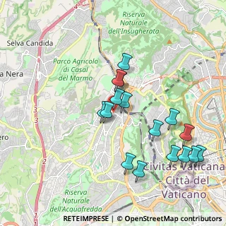 Mappa Via Simone Mosca, 00168 Roma RM, Italia (2.025)
