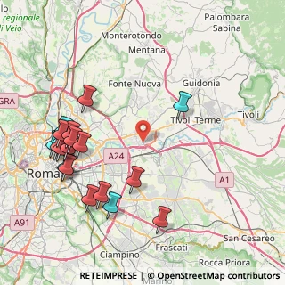 Mappa Via delle Case Rosse, 00131 Roma RM, Italia (10.215)