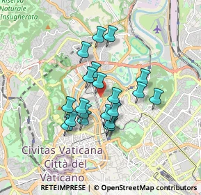 Mappa Via Dorando Pietri, 00196 Roma RM, Italia (1.441)