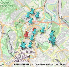 Mappa Via Dorando Pietri, 00196 Roma RM, Italia (1.80875)