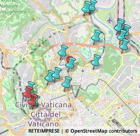 Mappa Via Dorando Pietri, 00196 Roma RM, Italia (2.48444)