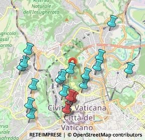 Mappa Casa di Cura Villa Stuart, 00100 Roma RM, Italia (2.2265)