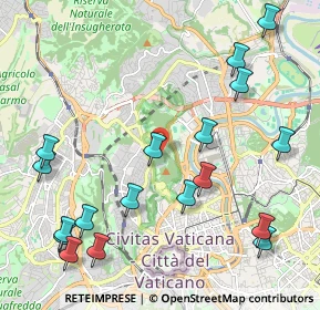 Mappa Casa di Cura Villa Stuart, 00100 Roma RM, Italia (2.74111)