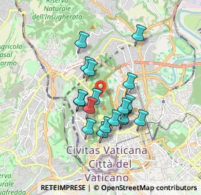 Mappa Casa di Cura Villa Stuart, 00100 Roma RM, Italia (1.44056)