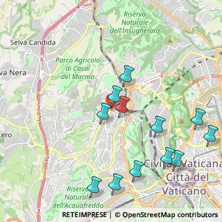 Mappa Via Marcello Provenzale, 00168 Roma RM, Italia (2.44)